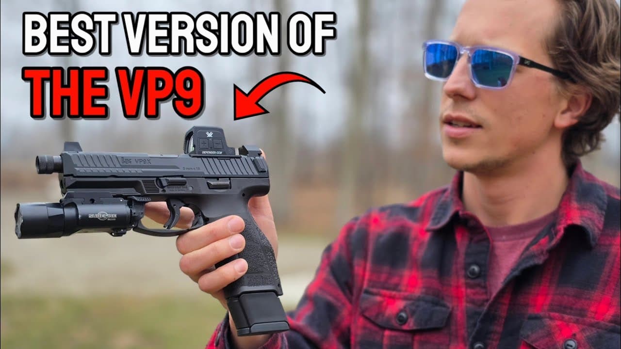 NEW HK VP9x Tactical (FIRST LOOK)