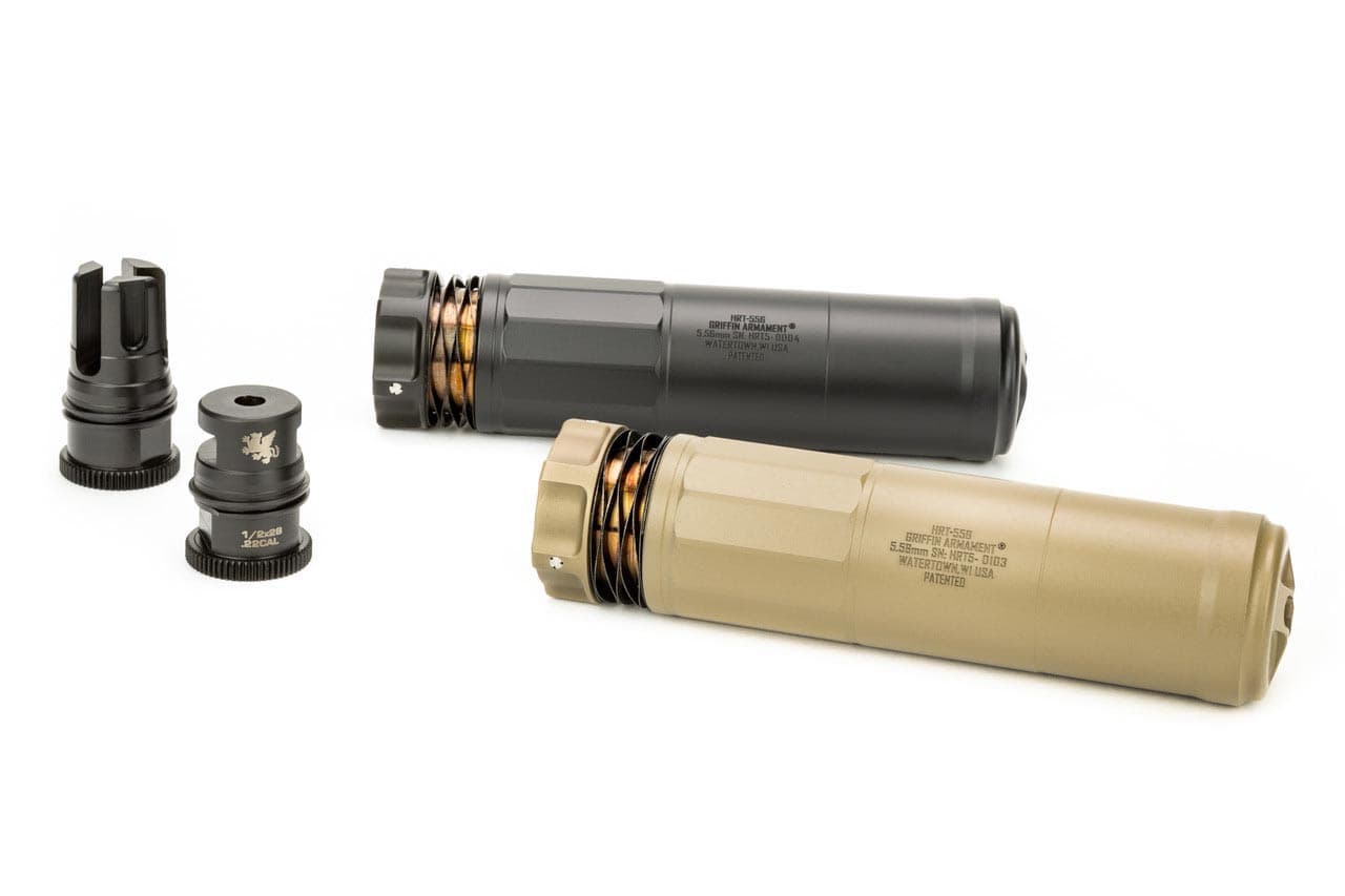 GRIFFIN DUAL-LOK HRT 5.56 SILENCER