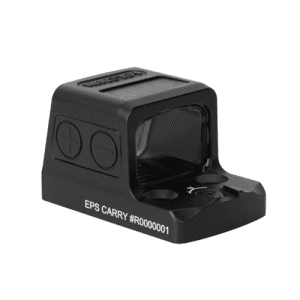 HOLOSUN EPS Carry MRS 2 MOA Dot / 32 MOA Circle Shake Awake Solar Reflex Pistol Sight | Matte Black